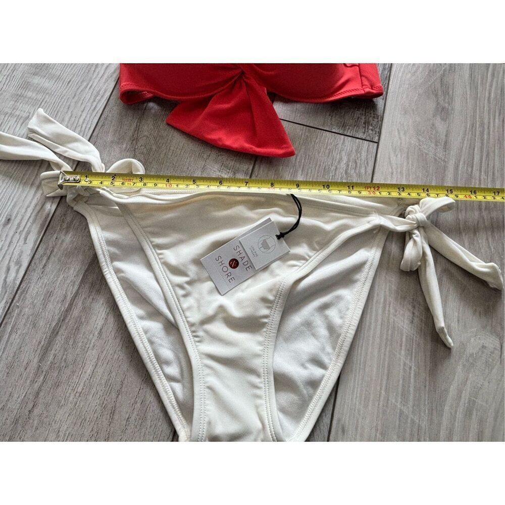 Target Shade & Shore two-piece bikini swimsuit size M 32B - Picture 5 of 12